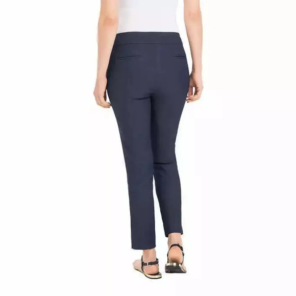 Hilary Radley Pull-On Ankle Pants Indigo Size XXL NWT - Picture 3 of 10